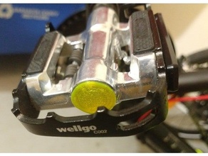 wellgo pedal dust cover catrike dumont bike recumbent trikes trike 3d print model - Mito3D