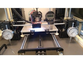 bed leveling anet a6 analog digital indicator gauge bedleveling dial z-axis axis 3d print model - Mito3D