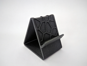 Voronoi phone suporte 3d print model - Mito3D