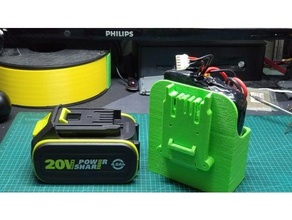 worx 20v adapter 3d print model - Mito3D
