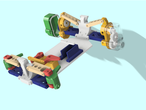 rc macchina 3d stampante spazzole micro drone motore montare 3d print model - Mito3D