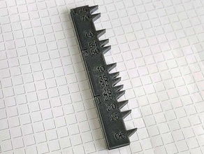 occhio livello checker 28mm 32mm 54mm 75mm dnd fantasia eroico scala heroquest miniatura oldhammer tavolo warhammer 3d print model - Mito3D