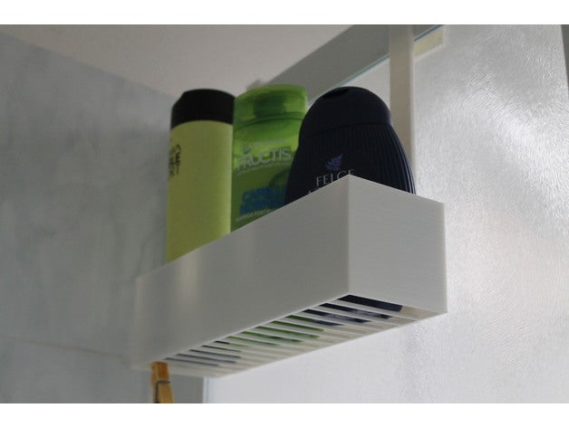 douche shampooing titulaire soutien tenir accessoires robinet 3D print model - Mito3D