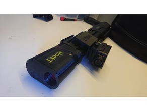 picatinny mount secutor velites g-ii airsoft shotgun accesories attachment 3d print model - Mito3D