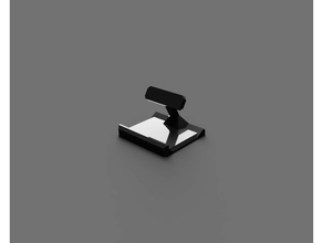 simple phone dock mobile stand 3d print model - Mito3D