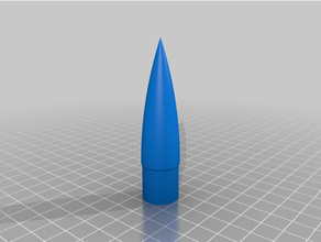 rocket customized 3d print model - Mito3D