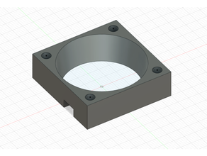 Snapmaker 20 geändert Leistung liefern Ventilator Gehäuse Zubehörteil mod 3d print model - Mito3D