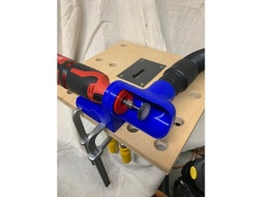 milwaukee rotary tool bench mount 3d print model - Mito3D