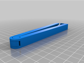 customized bag clip - pla comfffgpatible 3d print model - Mito3D