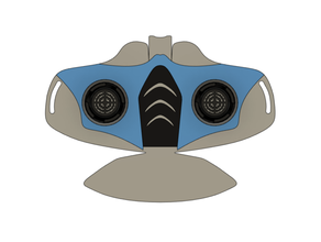 covid maschera 19 covidmask mortale kombat respiratore 3d print model - Mito3D