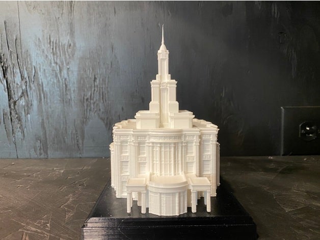 Payson Utah Tempel Kirche lds 3D print model - Mito3D