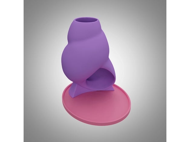 lumaca forma dado Torre 3D print model - Mito3D