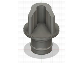 agrafe axe 4mm 3d print model - Mito3D
