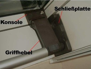 dachfenster konsole ersatzteil roof window sparepart 3d print model - Mito3D