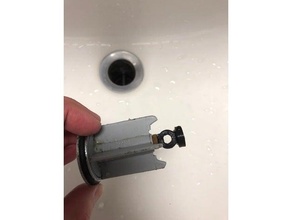 sink plug replacement laufen bathroom 3d print model - Mito3D
