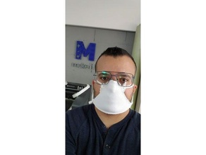3d printed tpu mask fabric coronavirus covid-19 covid19 respirator 3d print model - Mito3D
