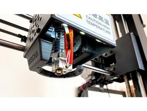 anycubic mega-s fan duct i3 mega 3d print model - Mito3D