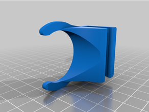 tıraş fırça Kulp destek 3d print model - Mito3D