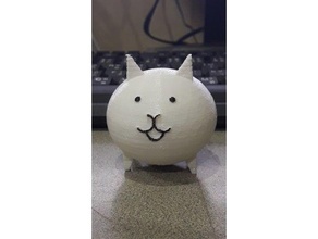 chat bataille chats 3d print model - Mito3D