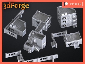 infini grille terrain 3d print model - Mito3D