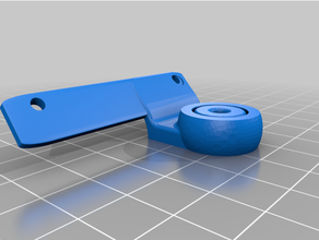 larger filament guide monoprice mini 3d print model - Mito3D