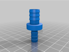 customized hose connector - customizer6mmm 10mm 3d print model - Mito3D