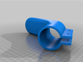 hands-free opener door circular handle covid-19 hand 3d print model - Mito3D