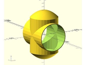 parabolic cross tube uvc led covid sterilizer idea 3d print model - Mito3D