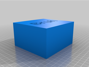 bruh cubo 3d print model - Mito3D