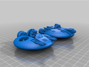 dwarf ufo 3d print model - Mito3D
