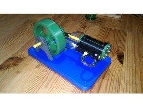 moteur air comprim vapeur 3d print model - Mito3D