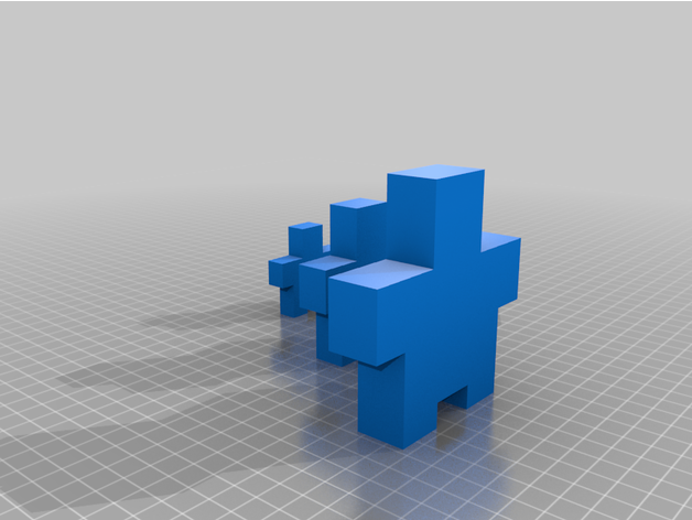 zig zag zug 3D print model - Mito3D
