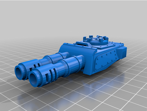 leman russ melhoria kit tanque martelo guerra 40k 3d print model - Mito3D