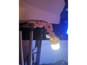 small rotatable light anet a8 3d print model - Mito3D