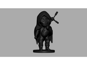 higgs chibi death stranding action figure deathstranding hideo kojima playstation ps4 videogame 3d print model - Mito3D