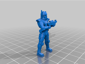 super soldato commando legione stella guerre 3d print model - Mito3D