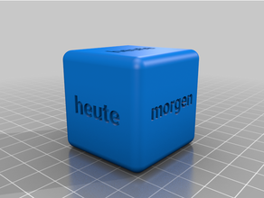 wuerfel customized 3d print model - Mito3D
