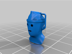 cyberman mark ii helmet 3d print model - Mito3D