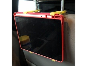 iPad Halter Unterstützung Kopfstütze 3d print model - Mito3D