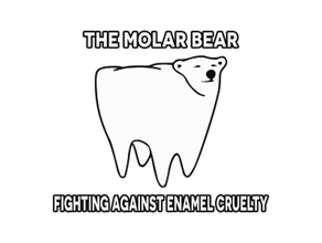 molar bear creature dnd miniature monster tabletop teeth 3d print model - Mito3D