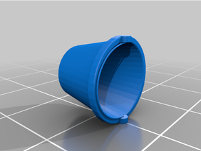 rubber bucket life size simple tool 3d print model - Mito3D