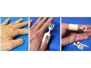 thumb prosthesis 3d print model - Mito3D