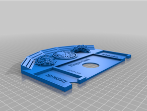 Mansionen Wahnsinn Spieler Instrumententafel 3d print model - Mito3D