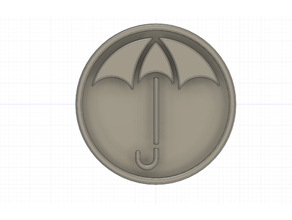 ombrello accademia orecchini sla 3d print model - Mito3D