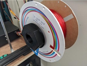 friction spool holder - ender 5 3d print model - Mito3D