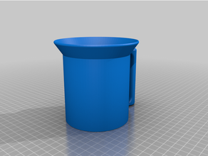 kabuk üstesinden gelmek Lowball Fincan Kahve 3d print model - Mito3D