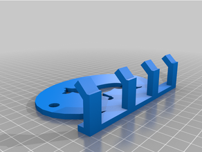 personalizado procriar 4x trela cachorrinhos 3d print model - Mito3D