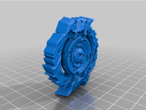 Beyblade éclater couche conscient orbius beyblades cho 3d print model - Mito3D