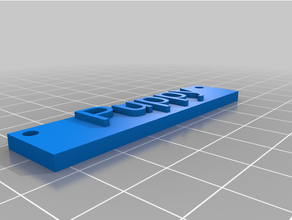 personalizado Swag prato 3d print model - Mito3D