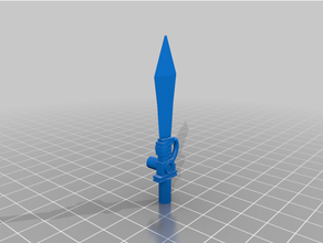 transformadores potp lama espada dinobôs 3d print model - Mito3D